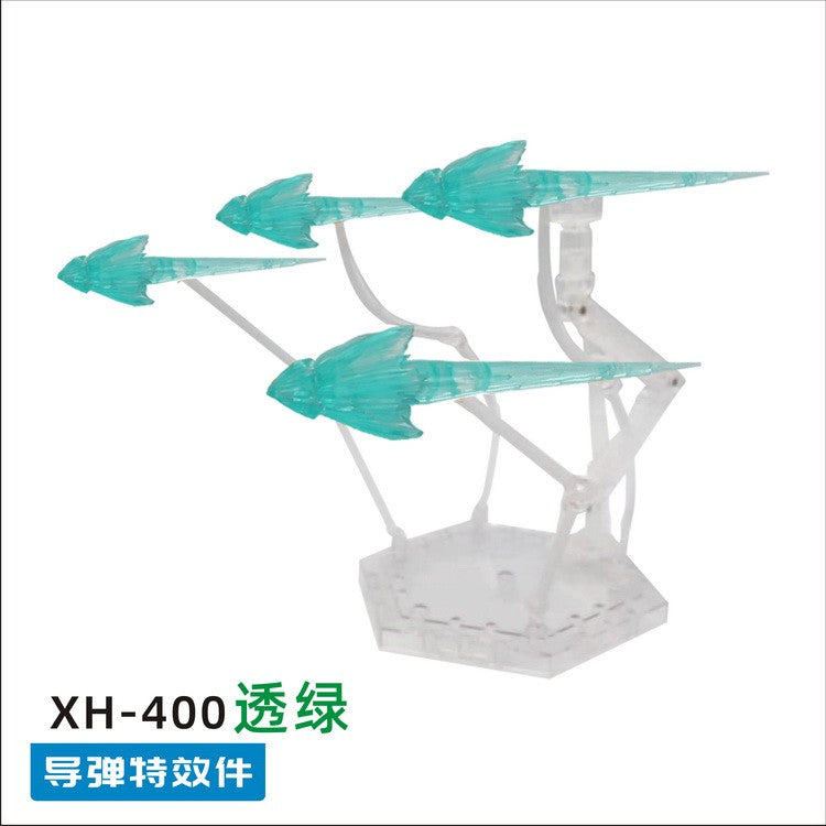 CEF XH-400 1/144 HG RG missile special effects with stand set