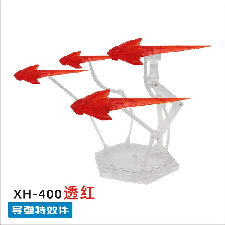 CEF XH-400 1/144 HG RG missile special effects with stand set