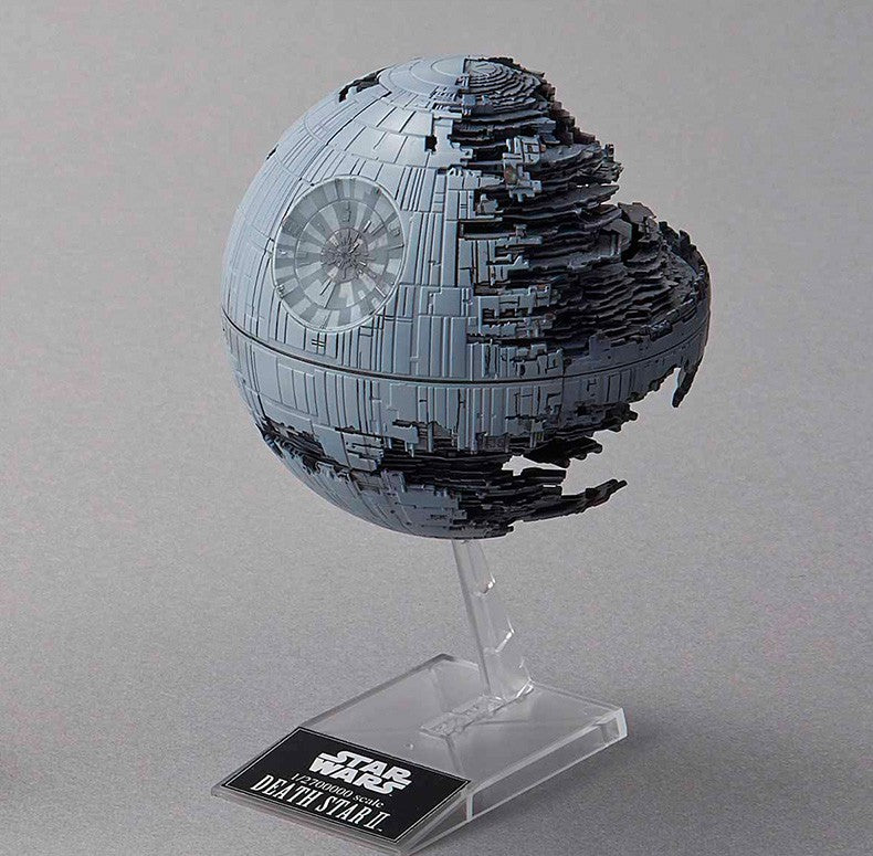 Bandai assembly model Star Wars 1/2700000 Death Star 2 u0026 1/14500 Star Destroyer