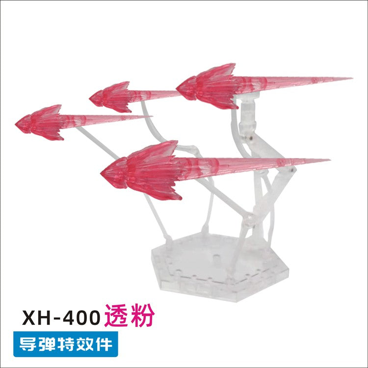 CEF XH-400 1/144 HG RG missile special effects with stand set