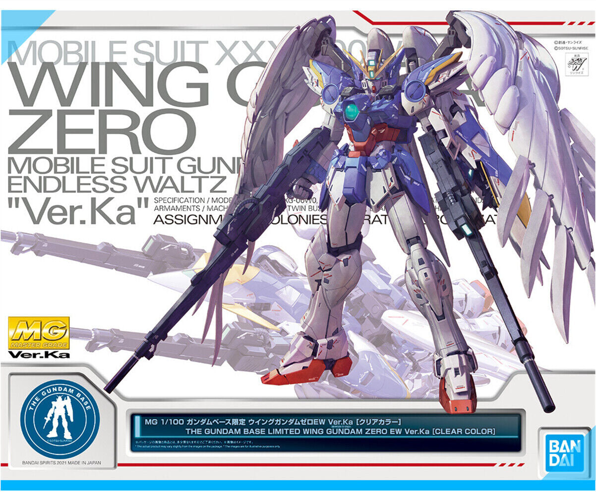 CB Gundam Base Limited MG WING GUNDAM ZERO EW Ver.Ka Replacement Parts