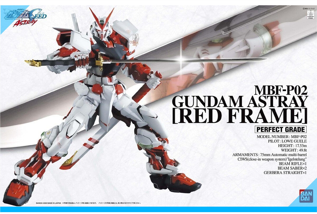 CB Bandai PG SEED Gundam Astray Red Frame Model SEED Replacement Parts
