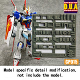 ANUBIS GP001-050 ​​(GPシリーズ) MG HG RGコレクタブル用3Dプリントアドオンディテールパーツ