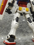 MG RX-78-2 GTO コレクタブルズに適合するANUBIS GP012パーツ