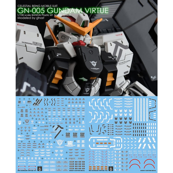YAN ウォータースライドデカール GHOST MG Virtue GN-005用