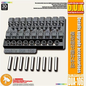 ANUBIS DUA106 アップグレードパーツ 油圧オイルパイプライン用スプリットノズル コレクターズアイテム