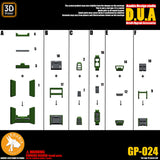 ANUBIS GP024 General parts fit for MG Zaku Collectibles