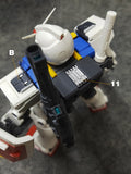MG RX-78-2 GTO コレクタブルズに適合するANUBIS GP012パーツ