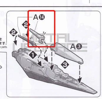 MG 1/100 Gundam Kyrios E22 E23 B28 Metal Parts A14 A15 Plastic Parts for Bandai Gunpla