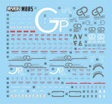 包邮达人 MASTER M005 RE GP04 1/100 高清荧光 水贴 グッズ