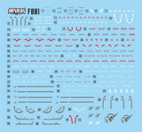 包邮达人MASTER FM 风灵 1/100 AERIAL F001 高强度精密水贴F001 グッズ