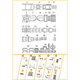 MG RX-78-2 GTO コレクタブルズに適合するANUBIS GP012パーツ