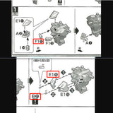 CB MGフリーダムガンダム 2.0 交換用ブッチャースペアパーツ