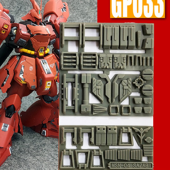 Anubis GP033 Detail upgrade Parts fit for MG SAZABI ver.ka Collectibles