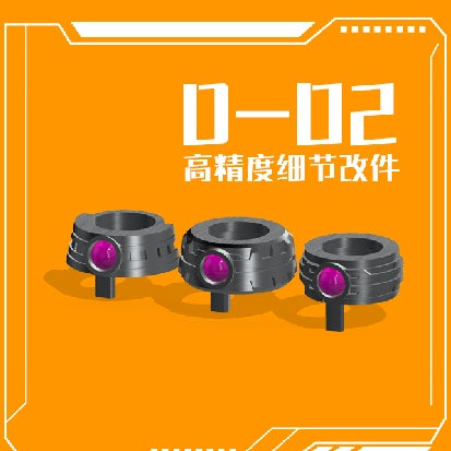 Phoenix D-02 HG HGUC 1/144 GTO Series Zaku One-eyed 3D print General Use Addon Detail Parts Collectibles