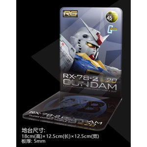 CALILY Acrylic Stand Base for RG 1/144 RX-78-2 Ver 2.0 (Not include kits or model)