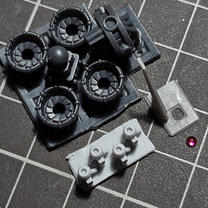 MM MANMAN GUGU HG 1/144 Flight Type Gouf Booster Detail Upgrade Parts (No kits, no model)