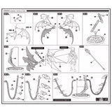 RCW Six Wings General Use Upgrade Expansion Set Parts Angel / devil (Not include kits, wings only)