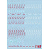 Transamsphere TRS KA Gneral Use Letter / Number / Sign Detail Water Slide Decal TRSTYKA01G TRSTYKA01W  TRSTYKA02W  TRSTYKA02G  TRSTYKA03 TRSTYKA03SG  TRSTYKA04W  TRSTYKA04G