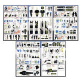 NewC MG 1/100 VIDAR Pre-cut Masking Tape (Not the kits)