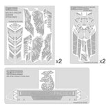 SH STUDIO Metal Etching Etched Upgrade parts for MG 1/100 03 PHENEX