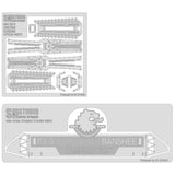 SH STUDIO Metal Etching Etched Upgrade Parts for MG 1/100 02 BANSHEE