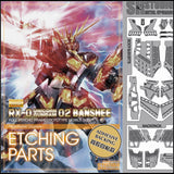 SH STUDIO Metal Etching Etched Upgrade Parts for MG 1/100 02 BANSHEE
