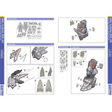 SH STUDIO Metal Etching Etched Parts for EW MGSD Wing Zero