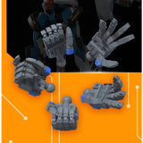 PHOENIX 3D print Upgrade Hands Parts D-23 for HG 1/144 GQuuuuuuX (Not the kits or model)