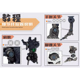 NewC Pro Pre-cut Masking Tape for VT V-TIGER 1/100 Nu ver.ka YJL