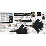 Transamsphere TRS HG 1/144 GAMLIN KIZAKI USE Macross VF-22S STURMVOGEL 2 Water Slide Decal (Kits not included) TRSHG025K