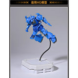 MOSHI MS121 Black White Snake shaped Movable ABS Base Stand for BB / MG / HG General Use (Kits not included)