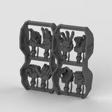 SDJJ Plasticist Studio Hands for HG 1/144 Red GQuuuuuuX series 3D printing parts not include the body SDJJ062
