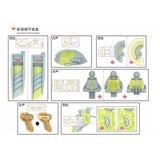 NewC DMM RX-93 RX93 NU ver.ka PRO Masking Tape Pre Cut (Kits not included)