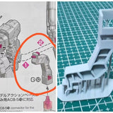 CA G52 Connector Upgrade Parts for RG Hi-v Hi Nu (Kits not included)