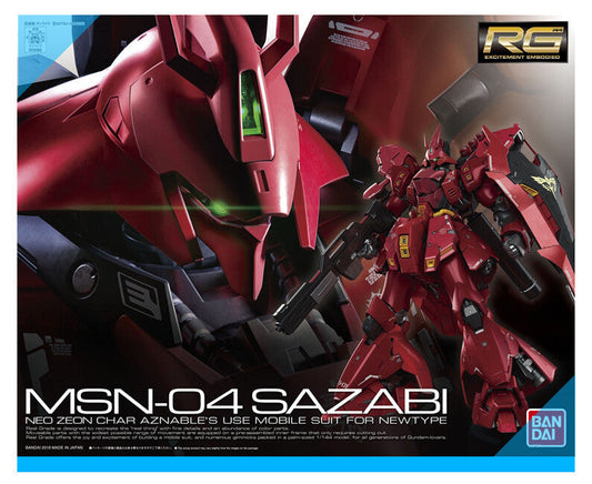 CB Bandai Gundam RG 1/144 MSN-04 Sazabi Replacement Parts
