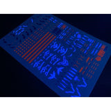 XUEYAN XY HG 16 NT-A / Sinanju Stein 2in1 Fluorescence High-Accuracy Water Slide Decals