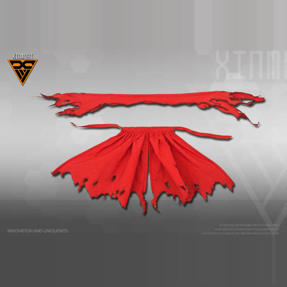 XMY XINMOYI Cloak Parts Battle damage style for FAG Girl (Not the figure or model)