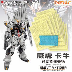 NewC Pro Pre-cut Masking Tape for VT V-TIGER 1/100 Nu ver.ka YJL