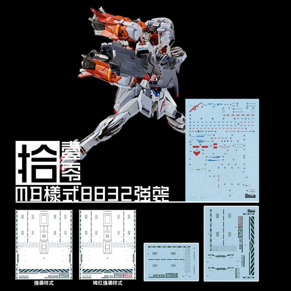 1010 Water Slide Decal for 1/100 MG MB 8832 Mobius Strike Stand decal 1010MG045