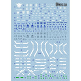 1010 Water Slide Decal for MB 00Q 00 qant Fullsaber Full Sab er 8822 Stand decal (Not include model or kits) 1010MG048 1010MG049