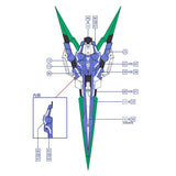 1010 Water Slide Decal for 1/100 MG 00Q 00 QANT Full Sab er Fullsaber ( MB STYLE ) (Not include model or kits) 1010MG047