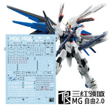 Transamsphere TRS MG 1/100 Freedom 2.0 Water Slide Decal TRSMG010
