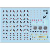 Transamsphere TRS FRS TWFM Suletta Mercury Water Slide Decal TRSFRS002