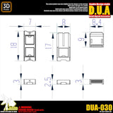 ANUBIS 3D print detail upgrade parts Resin Up Heavy Shoulder Armor / Protective Armor DUA030 no kit ANNEX II