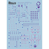 1010 Water Slide Decal MG AVALANCHE EXIA MB TYPE Water Slide Decal 1010MG004 1010MG005
