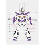 1010 MG HI-v RX-93- -2 HI NU KA MB Type Water Slide Decal 1010MG014