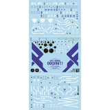 Transamsphere TRS 8822 MB 00Q Full Saber Stand Water Slide Decal TRSQT8822