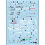 Transamsphere TRS RG 1/144 Z ZETA + Z3  Water Slide Decal TRSRG016