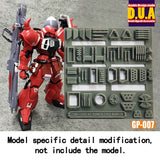 ANUBIS 3D print detail upgrade parts GP001-050 (GP series) MG HG RG no kits